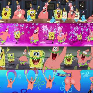 SpongeBob and friends wallpaper