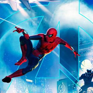 Spider-Man and Black Panther wallpaper