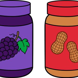 Peanut butter wallpaper