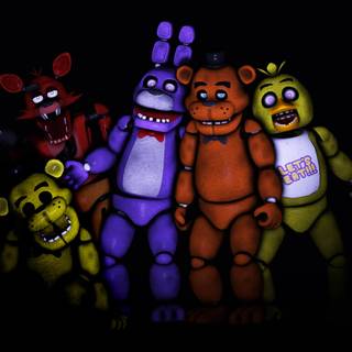 Animatronic wallpaper