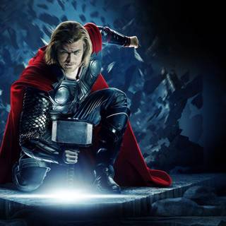 Thor lighting wallpaper