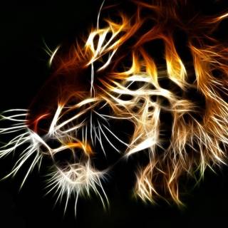 Saber tooth tiger wallpaper