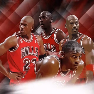 Michael Jordan and Stephen Curry wallpaper