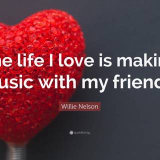 I Love My Friends wallpaper