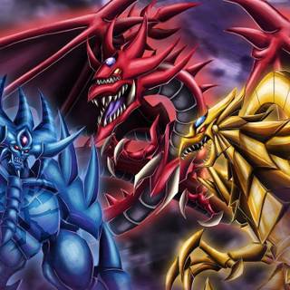 Yu-Gi-Oh! Winged God Dragon of Ra wallpaper