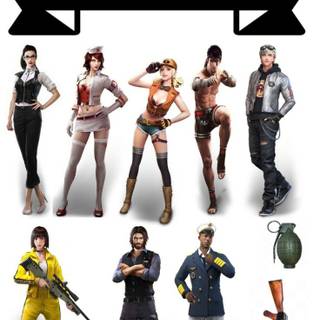 Free Fire Maxim wallpaper