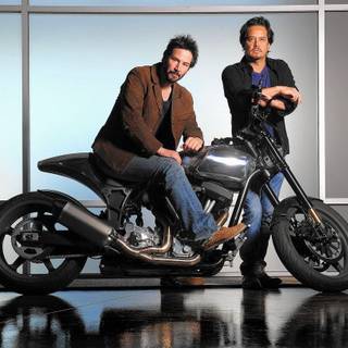 Keanu Reeves bike wallpaper