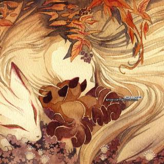 Ninetales Pokémon wallpaper