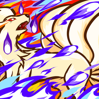 Ninetales Pokémon wallpaper