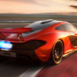 Gold McLaren wallpaper