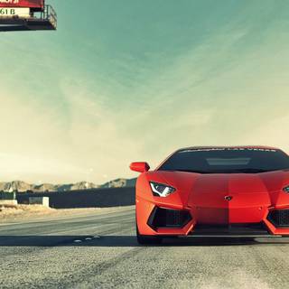 Lamborghini Aventador J wallpaper