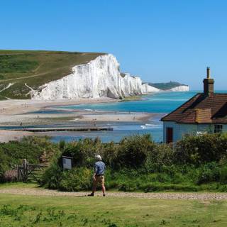 White Cliffs of Dover wallpaper