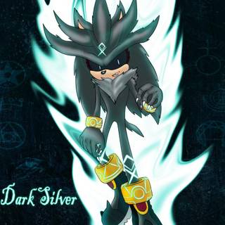 Dark Silver The Hedgehog wallpaper