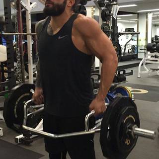 Roman Reigns workout wallpaper