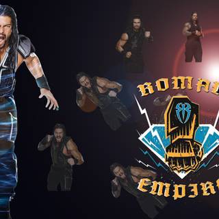 Roman Reigns workout wallpaper
