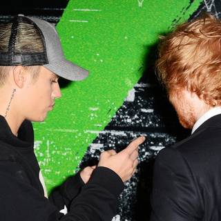 Ed Sheeran and Justin Bieber I Don't Care wallpaper
