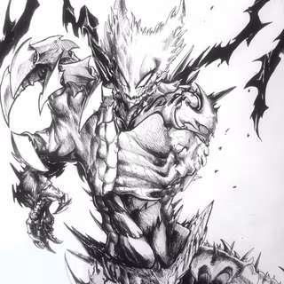 Garou One-Punch Man wallpaper