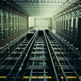 Architecture geometry wallpaper