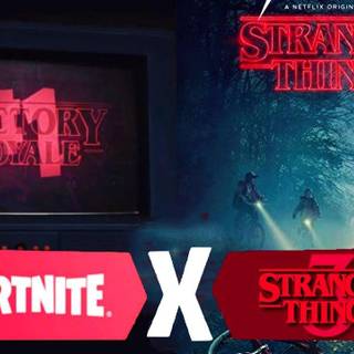 Fortnite x Stranger Things wallpaper