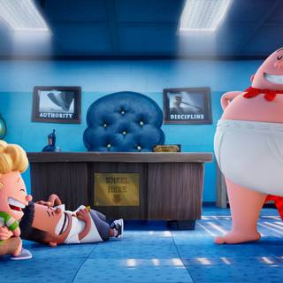 Captain Underpants wallpaper