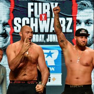 Tyson Fury vs Tom Schwarz wallpaper