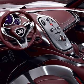 Bugatti inside wallpaper