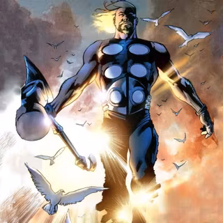 Thor vs Thanos wallpaper