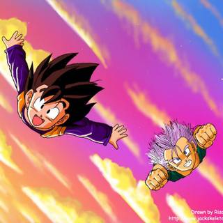 DBZ kid Trunks wallpaper