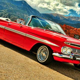 1958 Chevy Impala wallpaper