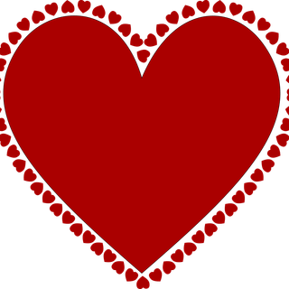 Double heart wallpaper