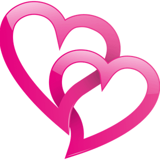 Double heart wallpaper