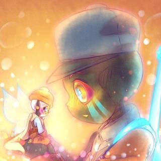 Ink x Error wallpaper