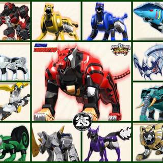 Jungle Pride Megazord wallpaper
