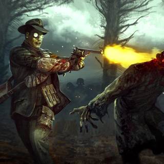 Zombie Army 4 game wallpaper