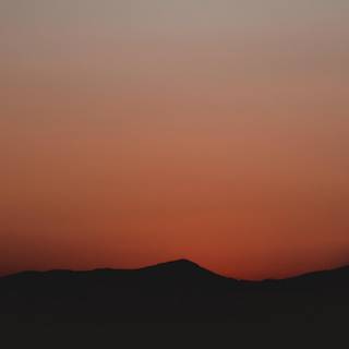 Gradient sunset wallpaper