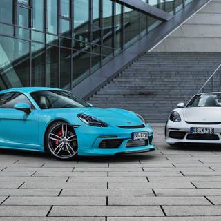 Porsche 718 Cayman GT4 wallpaper