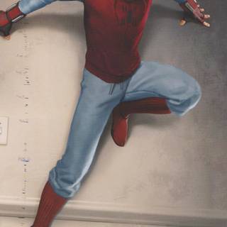 Spider-Man homemade suit wallpaper