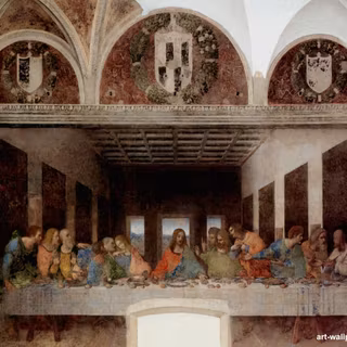 Leonardo da Vinci painting wallpaper