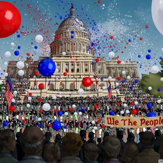 July celebration wallpaper