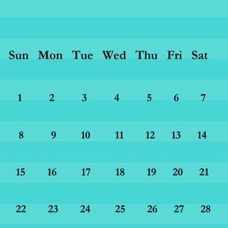 September 2019 calendar wallpaper