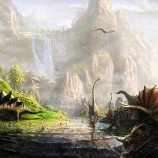 Dinosaurs wallpaper