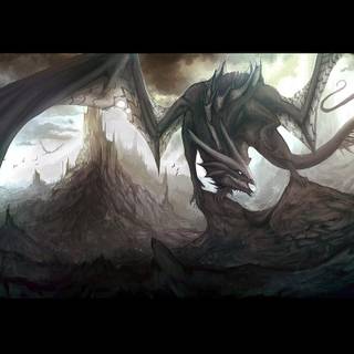 The Princess and the Dragon wallpaper