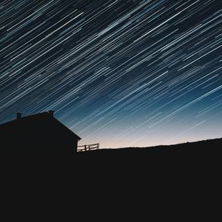 Aurora Star Trail wallpaper