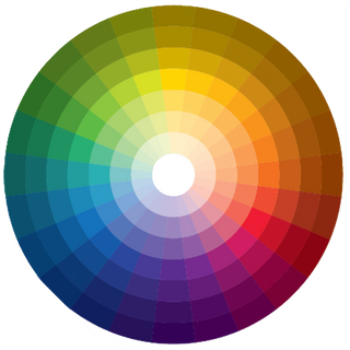 Color wheel wallpaper