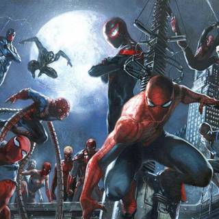 Spider-Man artwork wallpaper