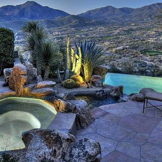 Natural pool wallpaper