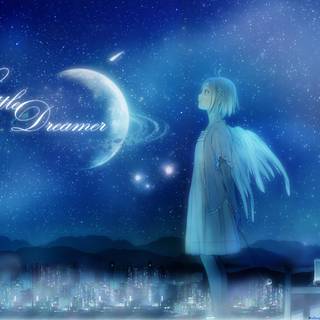 Dreamer girl wallpaper