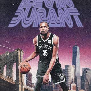 Kevin Durant Brooklyn Nets wallpaper