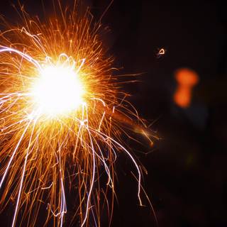 Fireworks 4k wallpaper