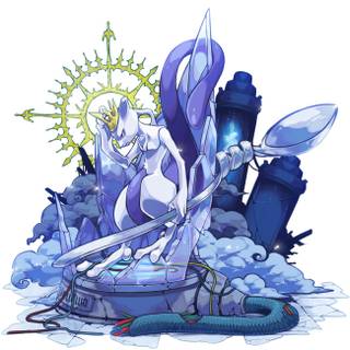 Armored Mewtwo wallpaper